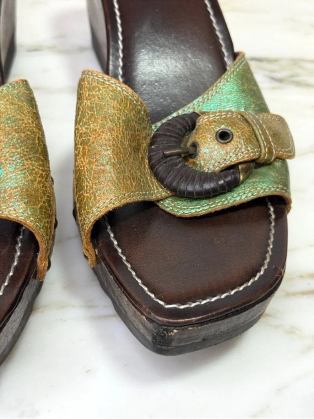 Donald J. Pliner Couture Unique Wedge Sandals